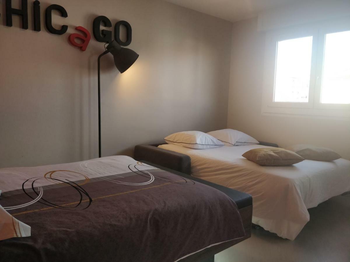 Le Chicago 4 Pers Centre Ville Wifi Parking Tram Apartment Clermont-Ferrand Bagian luar foto